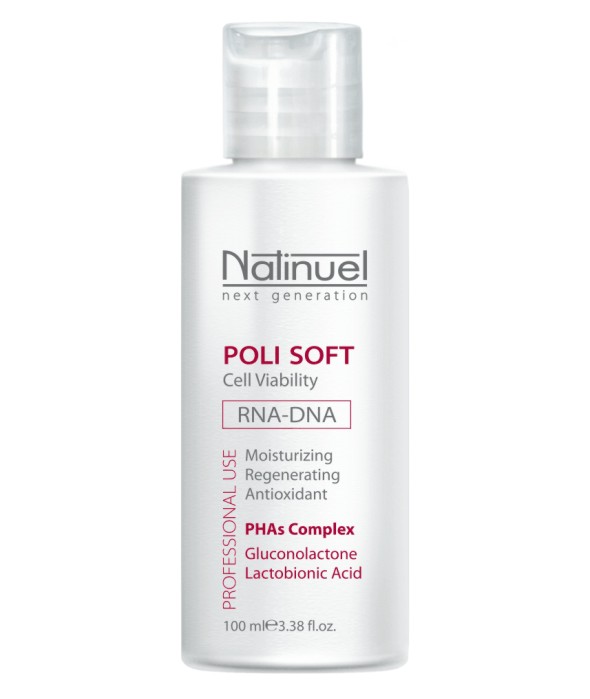 POLI SOFT - кераторепродуцирующий, увлажняющий, ревитализирующий пилинг PHAs COMPLEX 40%